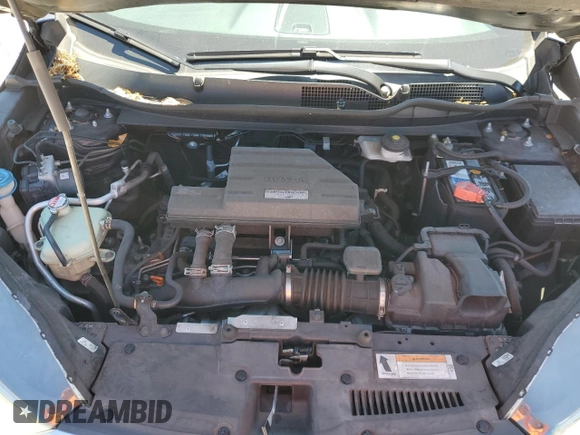 2017 Honda CR-V EX with VIN 7FARW1H57HE022851, listed as a Copart auction lot 49784755 with 108,953 mi miles and Salvage Title. Bid and sale history available at carsss.com. Image 12.