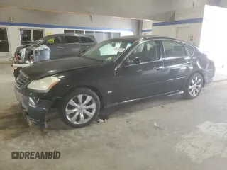 2007 Infiniti M x z VIN JNKAY01F37M456012, wystawiony jako Copart lot #58978165 z przebiegiem 290 083 mil mil oraz Szkoda całkowita • Salvage title. Historia ofert i sprzedaży dostępna na DreamBid. Obrazek 1.