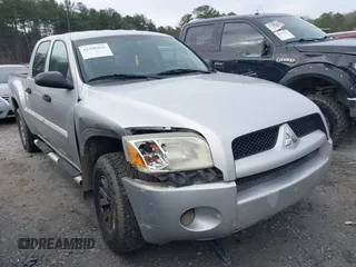 2007 Mitsubishi Raider LS with VIN 1Z7HC28K57S109584, listed as a IAAI auction lot 41498422 with 329,680 mi miles. Bid and sale history available at carsss.com. Image 1.