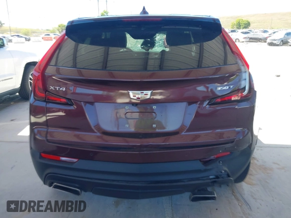2022 Cadillac XT4 FWD Luxury with VIN 1GYAZAR42NF162880, listed as a IAAI auction lot 41850951 with 47,344 mi miles and . Bid and sale history available at carsss.com. Image 16.