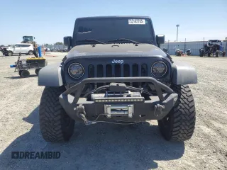 2012 Jeep Wrangler Unlimited Call of Duty MW3 with VIN 1C4BJWFGXCL148883, listed as a Copart auction lot 53162705 with 111,900 mi miles and Salvage title. Bid and sale history available at DreamBid. Image 5.