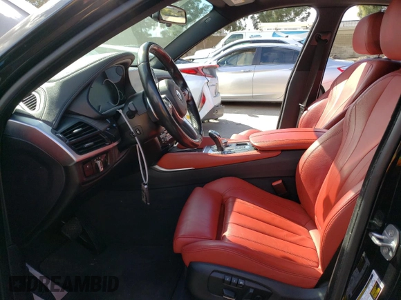 2018 BMW X6 xDrive35i with VIN 5UXKU2C58J0X51623, listed as a Copart auction lot 42808013 with 52,708 mi miles. Bid and sale history available at carsss.com. Image 7.