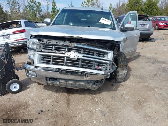 2015 Chevrolet Silverado 1500 LT with VIN 3GCUKREC7FG275047, listed as a IAAI auction lot 41689067 with 188,194 mi miles. Bid and sale history available at carsss.com. Image 6.
