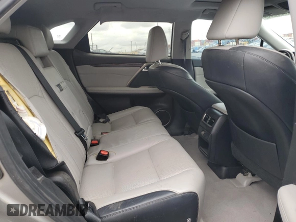 2017 Lexus RX 350 with VIN 2T2ZZMCA8HC066740, listed as a Copart auction lot 59396615 with 54,768 mi miles and Salvage title. Bid and sale history available at DreamBid. Image 10.