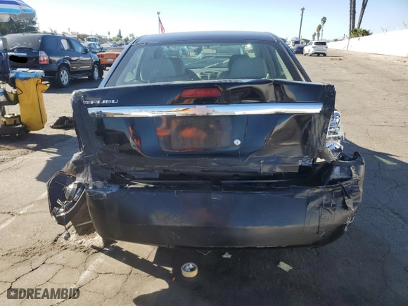 2005 Chevrolet Malibu with VIN 1G1ZS52F75F102540, listed as a Copart auction lot 80417544 with 187,808 mi miles and Salvage Title. Bid and sale history available at carsss.com. Image 6.