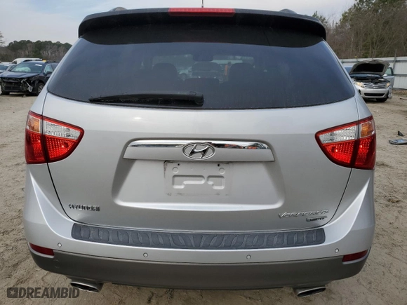 2008 Hyundai Veracruz GLS with VIN KM8NU13C78U050805, listed as a Copart auction lot 45502145 with 96,727 mi miles and Salvage Title. Bid and sale history available at carsss.com. Image 6.