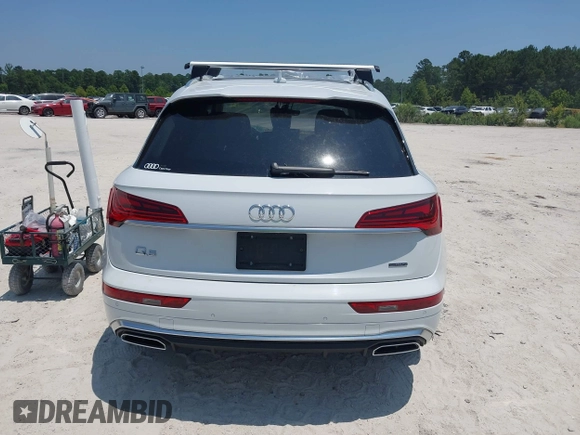 2023 Audi Q5 S line Premium Plus с VIN WA1E2AFY3P2087775, выставлен на аукционе IAAI как лот 42566888 с пробегом 10 456 миль миль и . История ставок и продаж доступна на DreamBid. Изображение 16.