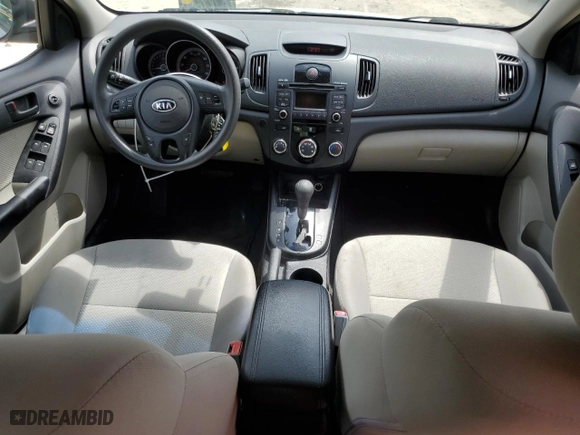 2010 Kia Forte EX with VIN KNAFU4A25A5874092, listed as a Copart auction lot 51255075 with 92,031 mi miles and Salvage Title. Bid and sale history available at carsss.com. Image 8.