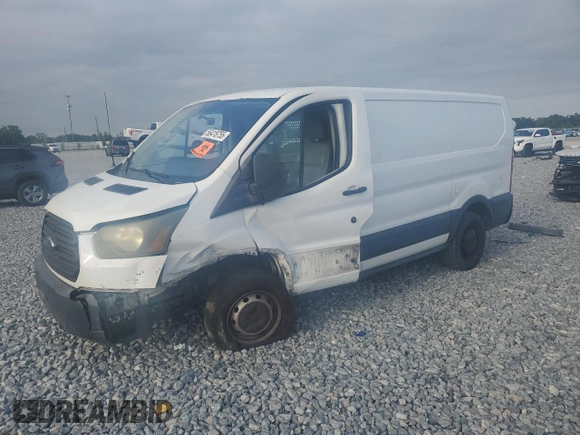 2015 Ford Transit Cargo with VIN 1FTNR1YM6FKA17391, listed as a Copart auction lot 56418755 with 247,093 mi miles and Salvage title. Bid and sale history available at DreamBid. Image 1.