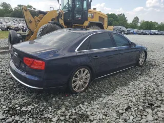2013 Audi A8 L 3.0L with VIN WAURGAFD0DN003358, listed as a Copart auction lot 55416175 with 114,973 mi miles and Salvage Title. Bid and sale history available at carsss.com. Image 3.