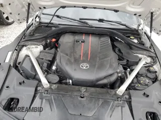 2021 Toyota GR Supra 3.0 with VIN WZ1DB0C02MW036476, listed as a Copart auction lot 88596345 with 47,682 mi miles and Salvage Title. Bid and sale history available at carsss.com. Image 11.