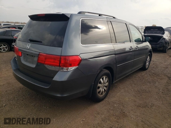 2010 Honda Odyssey EX-L with VIN 5FNRL3H78AB040427, listed as a Copart auction lot 78315584 with 146,638 mi miles and Clean Title. Bid and sale history available at DreamBid. Image 3.