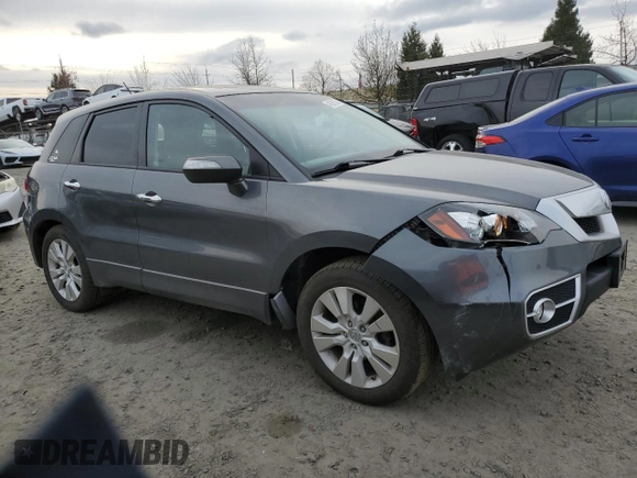 2010 Acura RDX with VIN 5J8TB1H28AA005205, listed as a Copart auction lot 42991305 with 125,009 mi miles and Salvage Title. Bid and sale history available at carsss.com. Image 4.