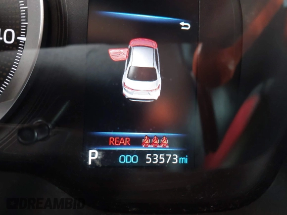 2021 Toyota Corolla LE with VIN 5YFEPMAE9MP167360, listed as a IAAI auction lot 41839769 with 53,573 mi miles and . Bid and sale history available at DreamBid. Image 15.