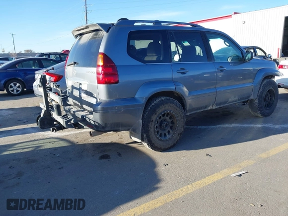 2005 Lexus GX 470 z VIN JTJBT20X650076884, wystawiony jako IAAI lot #41776915 z przebiegiem 219 091 mil mil oraz . Historia ofert i sprzedaży dostępna na DreamBid. Obrazek 4.