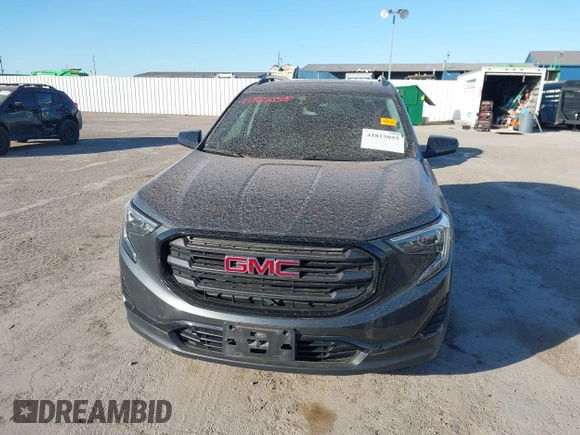 2020 GMC Terrain SLE with VIN 3GKALMEV7LL142753, listed as a IAAI auction lot 41815055 with 92,003 mi miles. Bid and sale history available at carsss.com. Image 12.