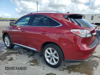 2012 Lexus RX 350 with VIN 2T2ZK1BAXCC066834, listed as a Copart auction lot 60689575 with 81,302 mi miles and Clean title. Bid and sale history available at DreamBid. Image 2.