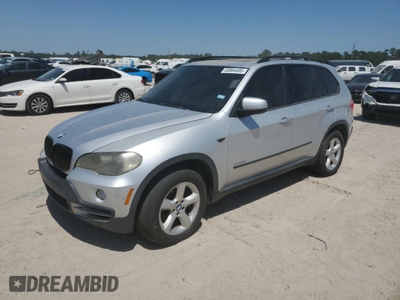 2010 BMW X5 35d with VIN 5UXFF0C57ALT75334, listed as a Copart auction lot 53064495 with 111,348 mi miles and Clean Title. Bid and sale history available at carsss.com. Image 1.