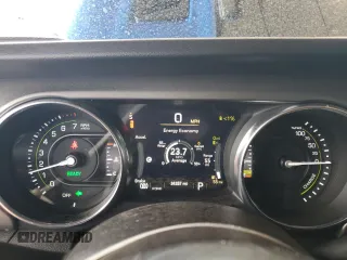 2023 Jeep Wrangler Rubicon with VIN 1C4JJXR69PW581362, listed as a Copart auction lot 58557795 with 34,357 mi miles and Salvage title. Bid and sale history available at DreamBid. Image 9.
