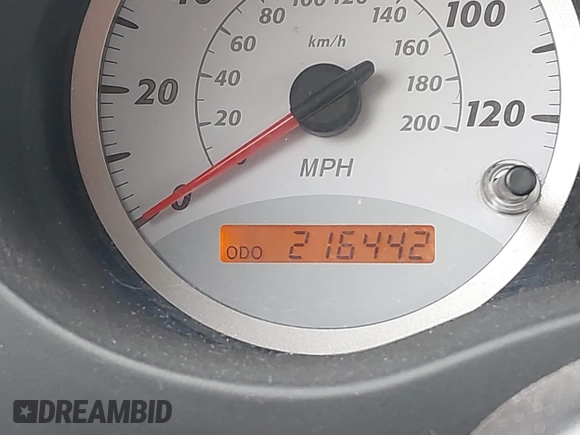 2005 Toyota RAV4 with VIN JTEHD20V350054927, listed as a IAAI auction lot 41913257 with 216,442 mi miles. Bid and sale history available at carsss.com. Image 15.