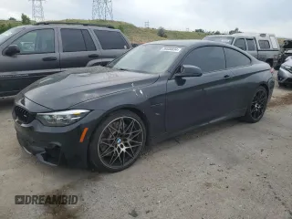 2020 BMW M4 with VIN WBS4Y9C08LFJ20794, listed as a Copart auction lot 59330834 with 20,924 mi miles and Salvage Title. Bid and sale history available at carsss.com. Image 1.
