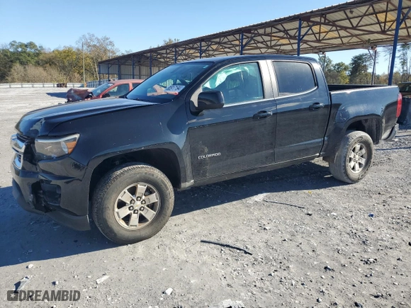 2017 Chevrolet Colorado 2WD WT with VIN 1GCGSBEA8H1308464, listed as a Copart auction lot 80917194 with 75,661 mi miles and Salvage Title. Bid and sale history available at carsss.com. Image 1.