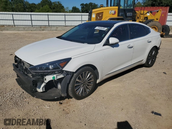 2017 Kia Cadenza Premium with VIN KNALC4J12H5070940, listed as a Copart auction lot 72938494 with 76,390 mi miles and Salvage Title. Bid and sale history available at carsss.com. Image 1.