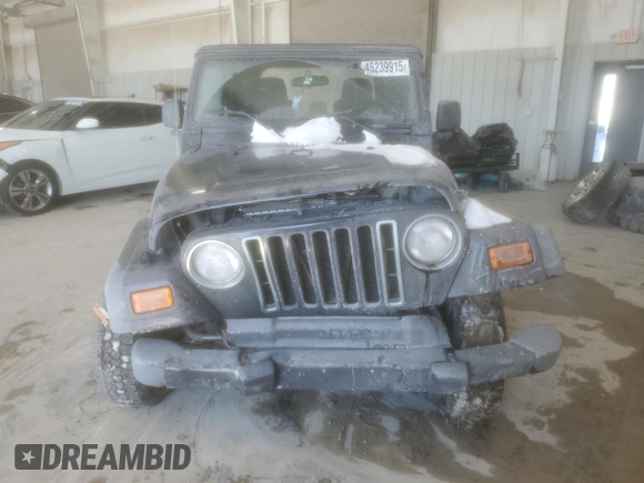 2004 Jeep Wrangler X with VIN 1J4FA39SX4P754012, listed as a Copart auction lot 45239915 with 160,473 mi miles and Salvage title. Bid and sale history available at DreamBid. Image 5.