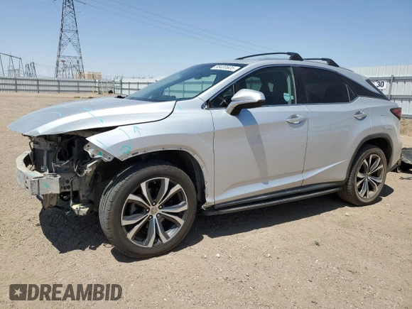 2016 Lexus RX 350 with VIN 2T2ZZMCA8GC016032, listed as a Copart auction lot 58400605 with 142,878 mi miles and Salvage title. Bid and sale history available at DreamBid. Image 1.