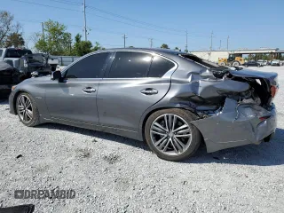 2014 Infiniti Q50 Hybrid Sport with VIN JN1AV7AP0EM691995, listed as a Copart auction lot 51041375 with Not Provided miles and Salvage Title. Bid and sale history available at carsss.com. Image 2.