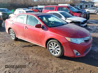 2012 Toyota Camry L with VIN 4T4BF1FK6CR206878, listed as a IAAI auction lot 41669386 with 114,282 mi miles. Bid and sale history available at carsss.com. Image 1.