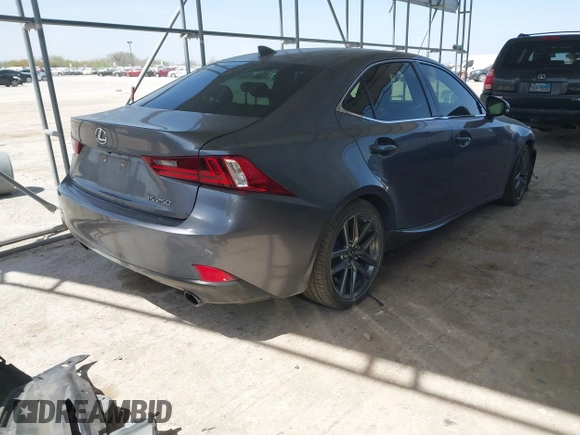 2014 Lexus IS 250 with VIN JTHBF1D22E5007534, listed as a IAAI auction lot 41840871 with 159,776 mi miles. Bid and sale history available at carsss.com. Image 4.