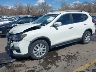 2017 Nissan Rogue S with VIN 5N1AT2MM8HC777567, listed as a IAAI auction lot 41839046 with 113,474 mi miles and . Bid and sale history available at DreamBid. Image 17.