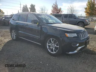 2015 Jeep Grand Cherokee Summit with VIN 1C4RJFJM8FC103117, listed as a Copart auction lot 77695364 with 150,483 mi miles and Salvage Title. Bid and sale history available at carsss.com. Image 4.