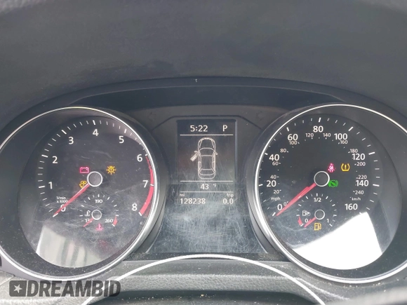 2016 Volkswagen Passat S с VIN 1VWAT7A38GC011797, выставлен на аукционе IAAI как лот 41227670 с пробегом 128 238 миль миль и . История ставок и продаж доступна на DreamBid. Изображение 7.
