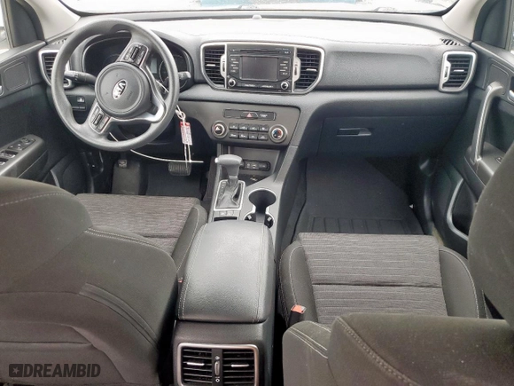 2018 Kia Sportage LX with VIN KNDPM3AC2J7474506, listed as a Copart auction lot 50223025 with 49,753 mi miles and Salvage Title. Bid and sale history available at carsss.com. Image 8.