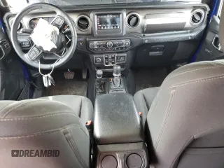 2020 Jeep Wrangler Unlimited Sport Altitude with VIN 1C4HJXDN8LW329075, listed as a Copart auction lot 49470025 with 78,380 mi miles and Salvage title. Bid and sale history available at DreamBid. Image 8.