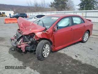 2009 Toyota Corolla with VIN 2T1BU40E79C075958, listed as a Copart auction lot 49871435 with 0 mi miles and Salvage Title. Bid and sale history available at carsss.com. Image 1.