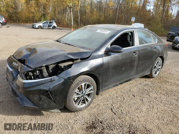2023 Kia Forte GT-Line with VIN 3KPF34AD8PE614175, listed as a Copart auction lot 76866534 with 18,792 mi miles and Salvage Title. Bid and sale history available at carsss.com. Image 1.