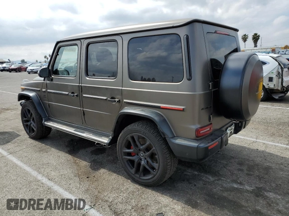 2021 Mercedes-Benz G 63 AMG with VIN W1NYC7HJ8MX392764, listed as a Copart auction lot 55893784 with 33,008 mi miles and . Bid and sale history available at DreamBid. Image 2.