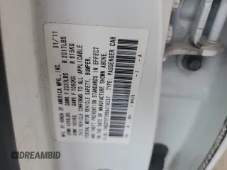 2011 Honda Accord LX z VIN 1HGCP2F39BA078037, wystawiony jako Copart lot #57603685 z przebiegiem 108 970 mil mil oraz Szkoda całkowita • Salvage title. Historia ofert i sprzedaży dostępna na DreamBid. Obrazek 13.