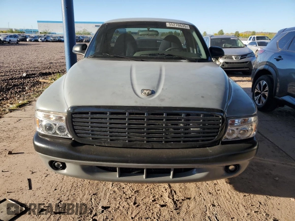 1997 Dodge Dakota with VIN 1B7FL26X9VS139735, listed as a Copart auction lot 55270635 with 163,867 mi miles and Clean Title. Bid and sale history available at carsss.com. Image 5.