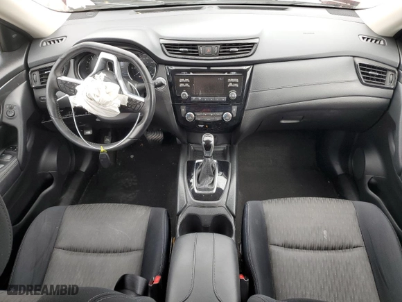 2017 Nissan Rogue SV with VIN JN8AT2MT7HW391558, listed as a Copart auction lot 49328105 with 74,324 mi miles and Salvage Title. Bid and sale history available at carsss.com. Image 8.