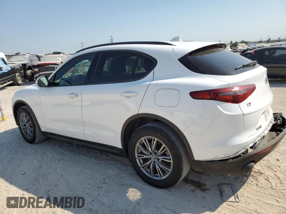 2022 Alfa Romeo Stelvio Sprint z VIN ZASPAKAN4N7D37259, wystawiony jako Copart lot #75433364 z przebiegiem 36 461 mil mil oraz Szkoda całkowita • Salvage title. Historia ofert i sprzedaży dostępna na DreamBid. Obrazek 2.