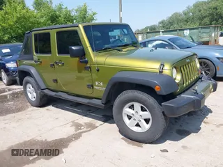 2007 Jeep Wrangler Unlimited X с VIN 1J4GA39177L148500, выставлен на аукционе IAAI как лот 42439607 с пробегом 225 323 миль миль и . История ставок и продаж доступна на DreamBid. Изображение 1.
