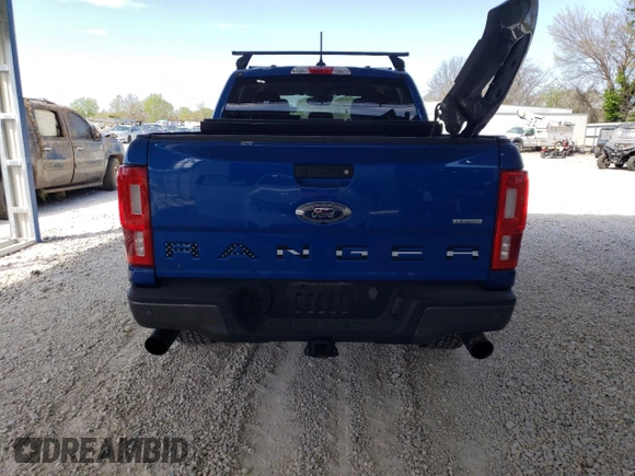 2020 Ford Ranger XL with VIN 1FTER4FH3LLA37224, listed as a Copart auction lot 53258535 with 63,405 mi miles and Salvage Title. Bid and sale history available at carsss.com. Image 6.