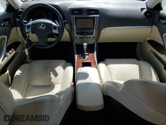 2013 Lexus IS 250 с VIN JTHBF5C2XD5187496, выставлен на аукционе Copart как лот 65403695 с пробегом 157 753 миль миль и Списание • Salvage title. История ставок и продаж доступна на DreamBid. Изображение 8.