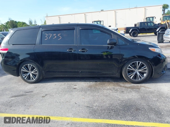2013 Toyota Sienna L with VIN 5TDZK3DC9DS357722, listed as a IAAI auction lot 42369515 with 190,548 mi miles and . Bid and sale history available at DreamBid. Image 13.
