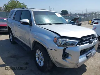 2021 Toyota 4Runner SR5 Premium with VIN JTENU5JR6M5907943, listed as a IAAI auction lot 42555111 with 47,534 mi miles and . Bid and sale history available at DreamBid. Image 1.