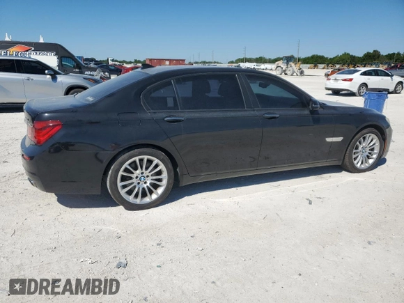 2015 BMW 7 Series 740Li xDrive with VIN WBAYF4C57FG291819, listed as a Copart auction lot 49512715 with 108,150 mi miles and Clean Title. Bid and sale history available at carsss.com. Image 3.